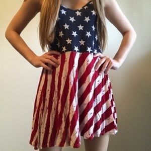 Cloud Chaser American Flag Dress/Tank TopFINALSALE